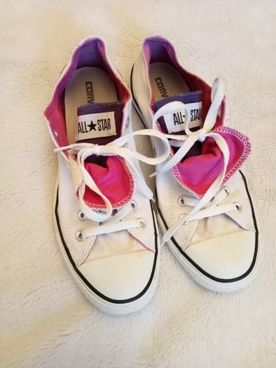 Converse Chuck Taylor Double Tongue Trainers - UK 8