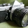 Olympus OM-1 MD 35mm SLR Film Camera & Sigma 2.8 28mm (works well) Image 9