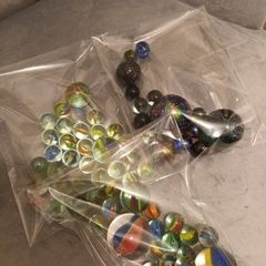 Old fashioned marbles