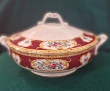 Royal Albert Lady Hamilton vegetable dish and cover