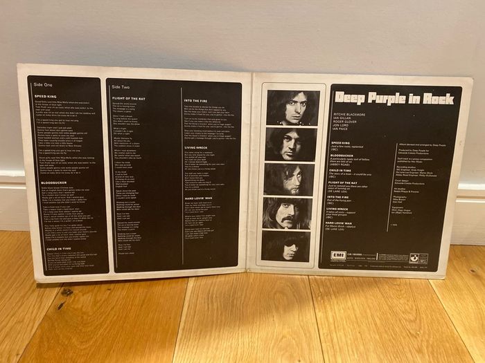 Deep Purple In Rock LP