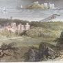 Antique print Howth Castle Image 4