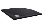 Shower Tray Black 90x90 cm