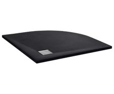 Shower Tray Black 90x90 cm