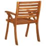 Garden Chairs 6 pcs Solid Acacia Wood Image 3