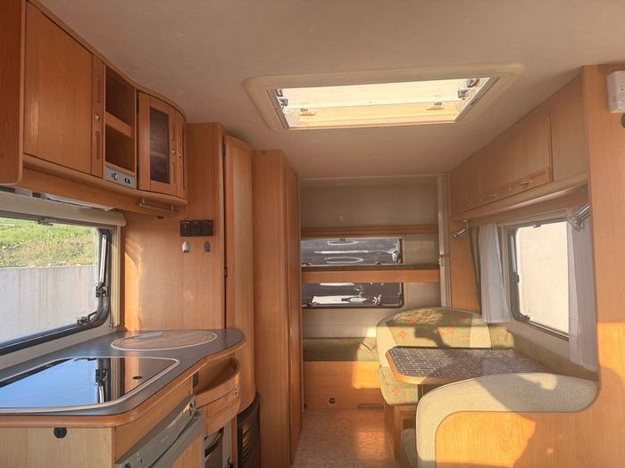 Adria Five Berth Caravan with Full Awning