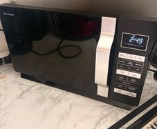 Sharp Flatbed Microwave