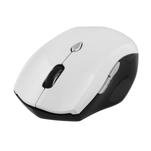 Black / White wireless optical mouse,