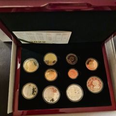 2022 Luxembourg Euro Coin Set Proof. 10 Coins.