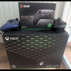 Xbox Series X Console with SCUF wireless controller