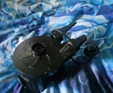 Electric pump for airbeds