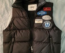 Mercier sleeveless jacket XS