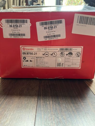Brembo Brake Disc (x2)-284mm