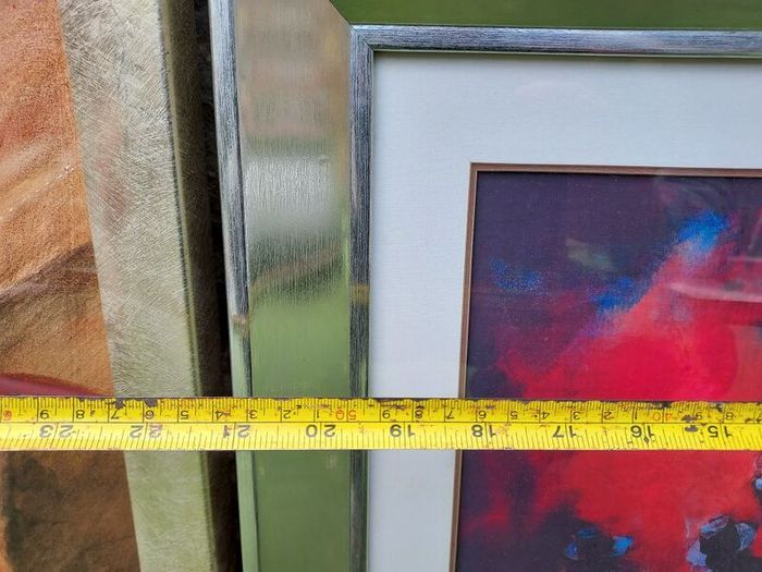 3 print/paintings