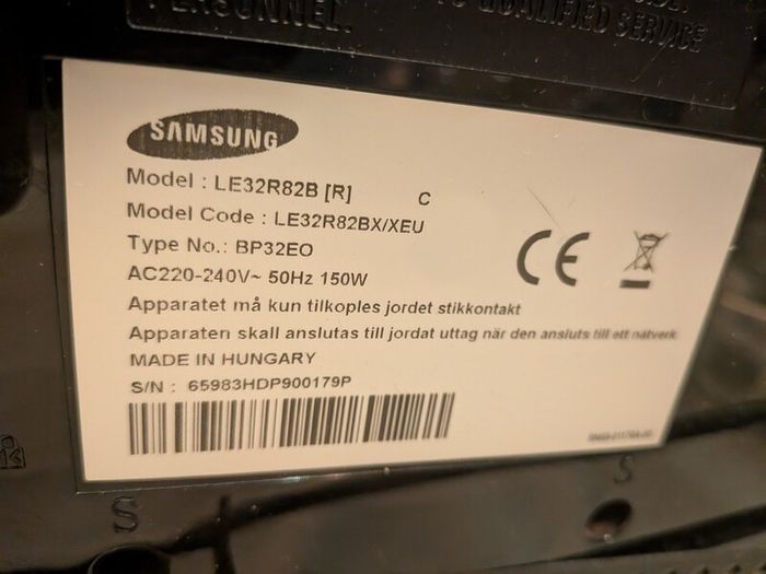 Samsung 32 inch TV