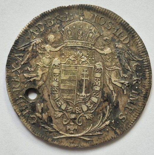 Genuine Silver thaler coin from 1786