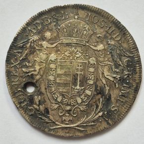 Genuine Silver thaler coin from 1786