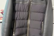 Reiss Leather Combo Jacket Size L
