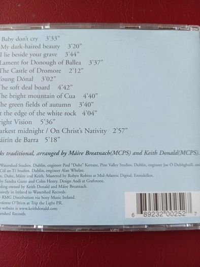 The calm after the Storm CD compilation Keith Donald
