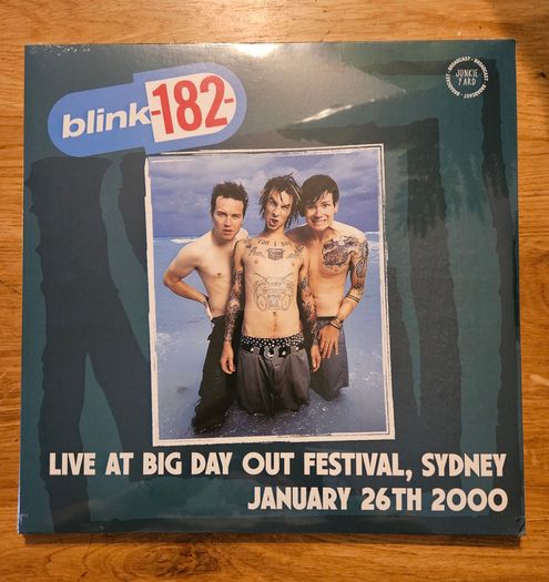 Blink-182 "Live at Big Day Out Festival Sydney" Sealed Vinyl Album