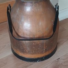 copper vintage milk churn