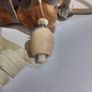 Vintage Hungarian Folk Art Canteen Flask Image 6