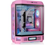 Thermaltake The Tower 600 Mid Tower Case Bubble Pink