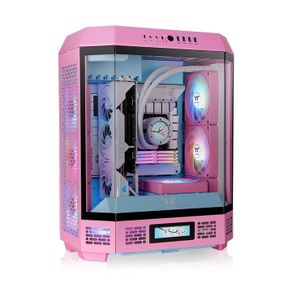 Thermaltake The Tower 600 Mid Tower Case Bubble Pink