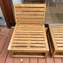 Outdoor chairs and table Image 3