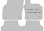 Exact Fit GOLF MK7 & MK8 2013 Car Mat