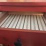 IKEA Hemnes 5 drawer dresser in rich red Image 3