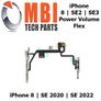 iPhone 8 SE2 SE3 Power Volume Flex Mic Camera Flash LED Metal Clips SE 2022 2020 Image 2