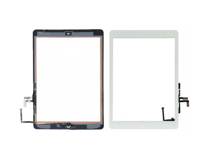 For iPad Air 1st Gen Digitizer Touch Screen Glass Home Button White A1474 New - FHT19IPDLCD