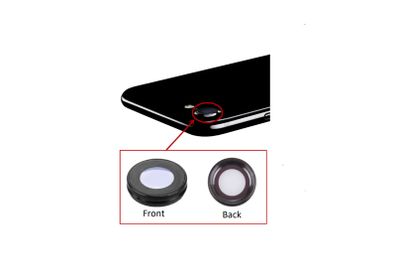 For iPhone 7 4.7" Replacement Rear Back Camera Lens Glass Cover Frame - FHT12IPFC