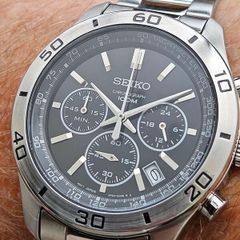 Watch Seiko Chronograph Tachymeter.