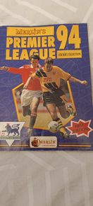 Merlin Premier League 1994 Sticker Album First Edition Fully Completed