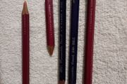 Coloured  vintage pencils