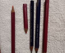 Coloured  vintage pencils