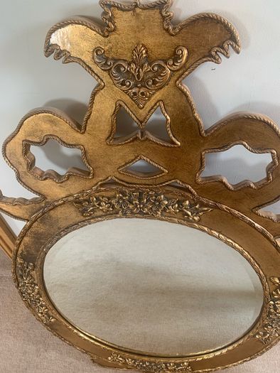 gold guilded mirror