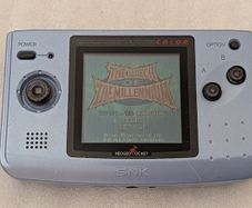 Neo Geo Pocket Color - Platinum Blue