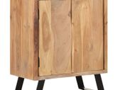 Sideboard 60x36x76 cm Solid Acacia Wood with Live Edges