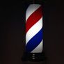 Classic 73cm Rotating Barber Pole  Bright LED Light & Motorized Red, White & Blue Stripes: PICK UP AVAILABLE Image 3