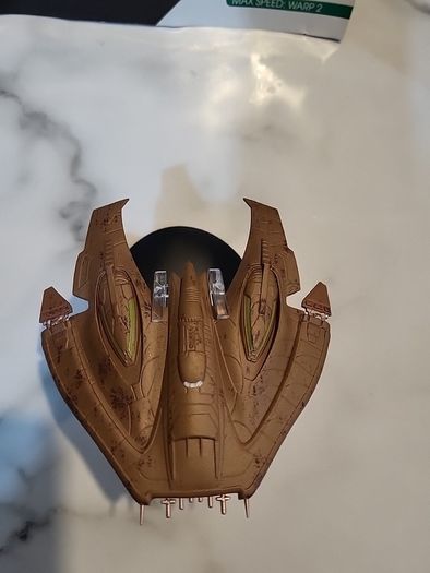star trek eaglemoss nausicaan fighter