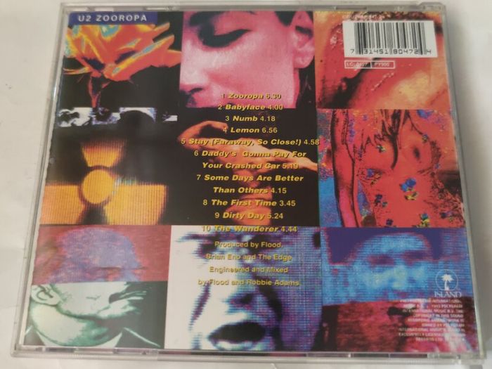 U2 - Zooropa Cd