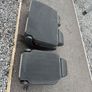 Van Rear Seats.Double-Single.Grey/Black Good Condition Image 3