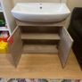 Ikoma Bathroom Vanity Unit & Basin Halifax Oak Image 3