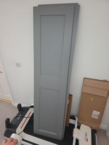 ikea pax 198cm grey door x 3