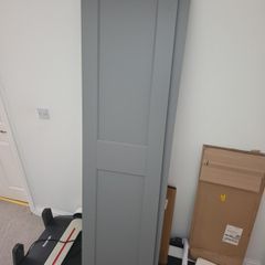 ikea pax 198cm grey door x 3