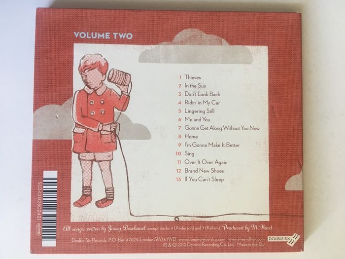 She & Him [2010] Volume Two (CD Digipack Album)