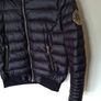 Holland copper down puffer jacker Size medium Pit to pit 20" black Hooded in good condition Image 4